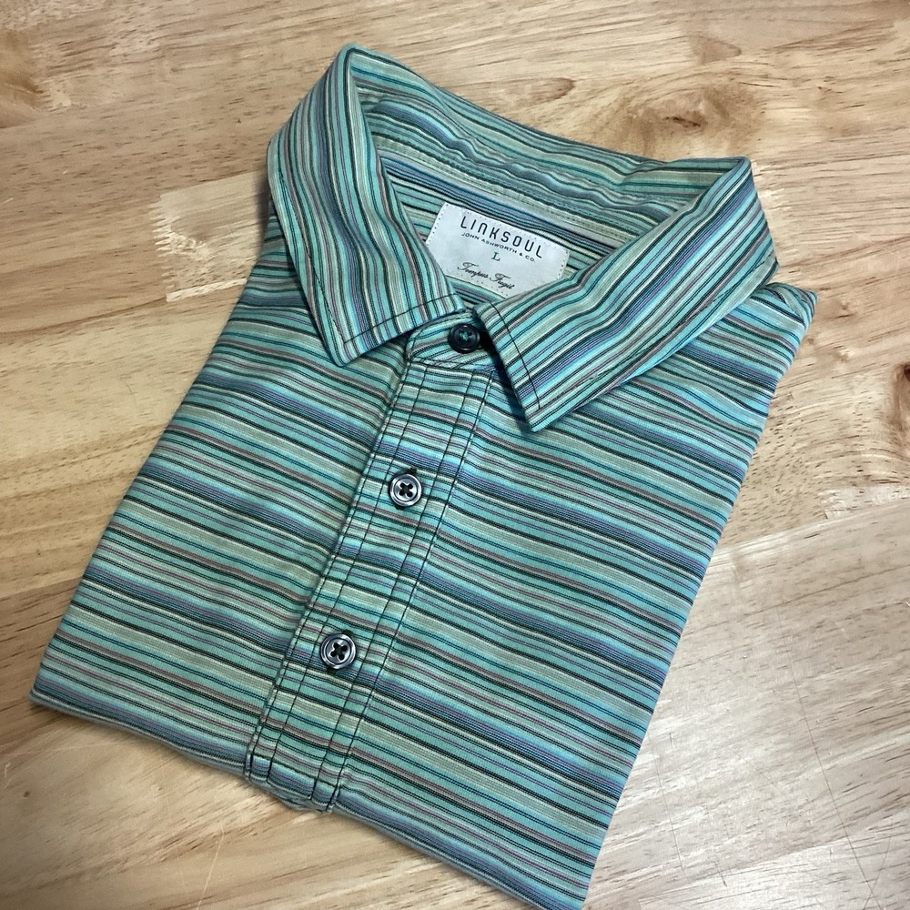 Men's Linksoul Short Sleeved Performance Polo‎ Harrah's Lake Tahoe Large